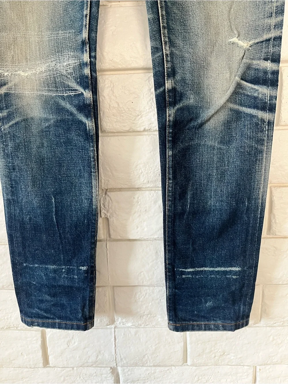 A.P.C. Petite New Standard Raw Selvedge Denim in Blue Size 30